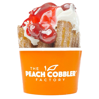 Peach Cobbler Factory Churro Stix