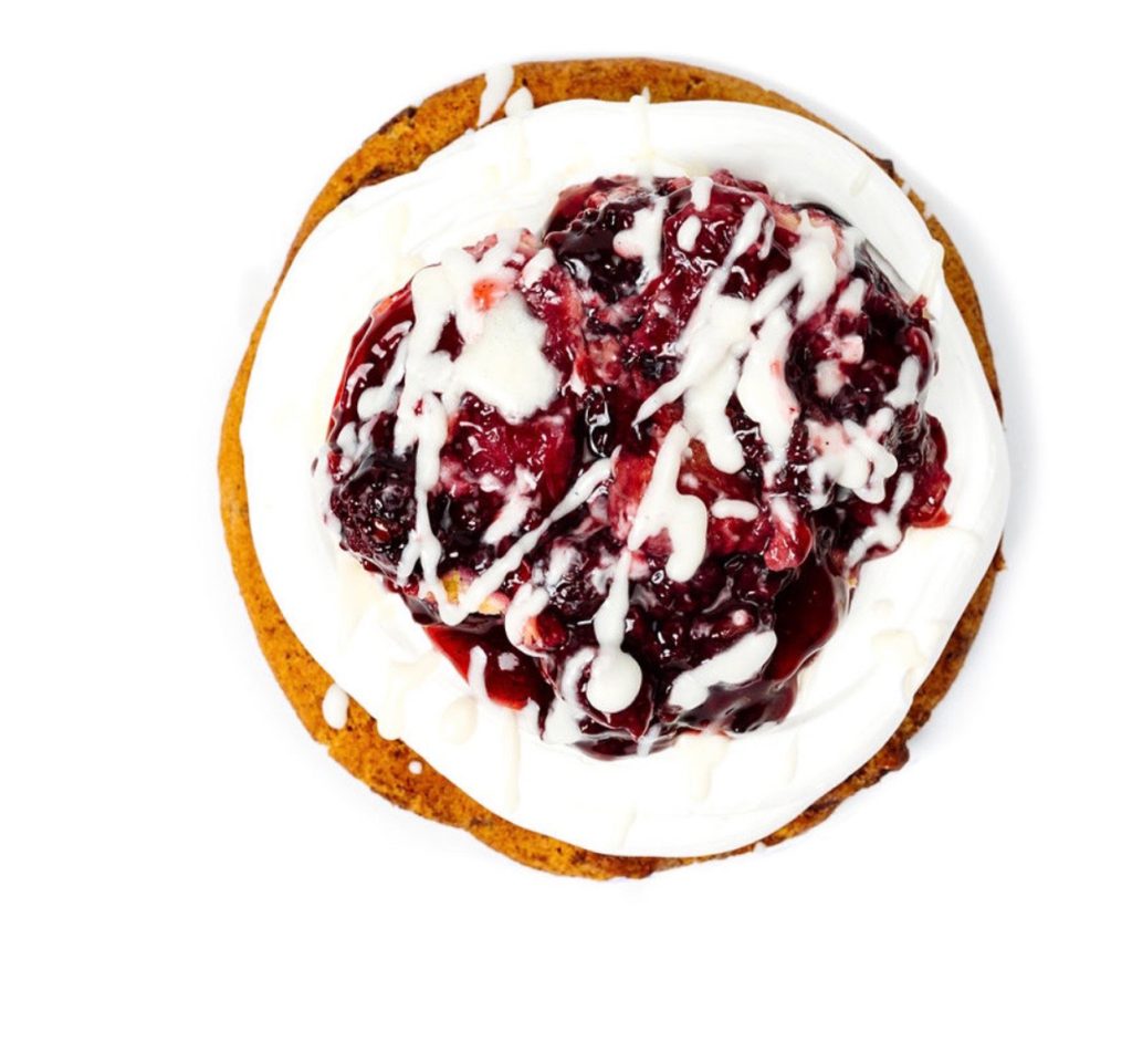 Big Blackberry Cobbler Cookie