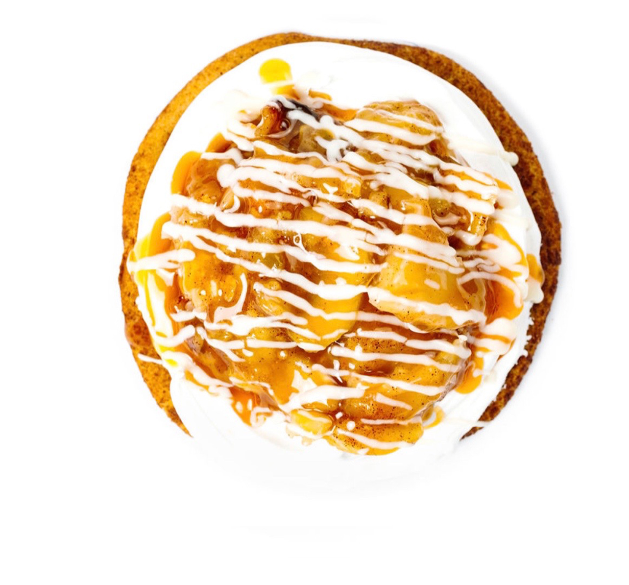 Big Caramel Apple Cobbler Cookie